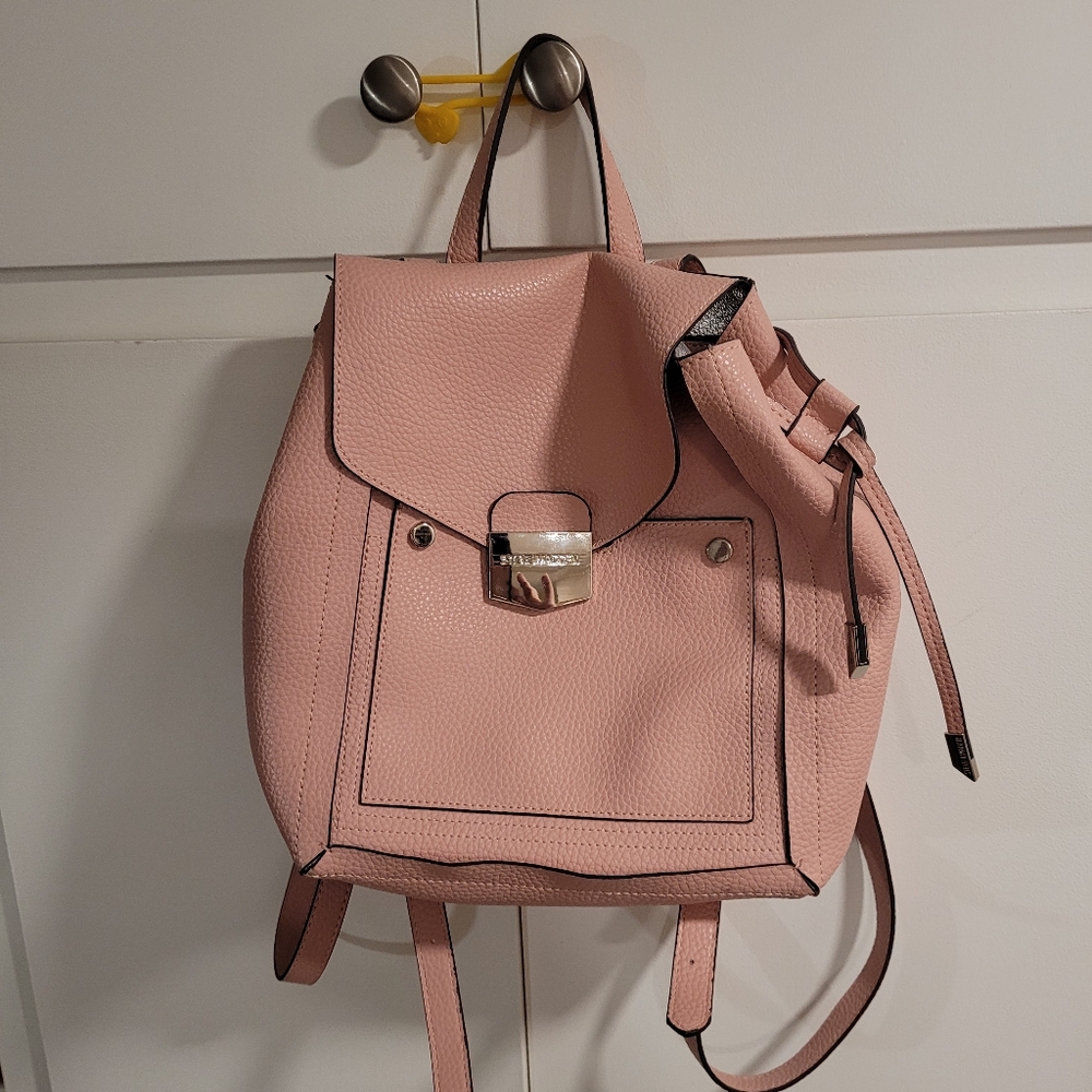 Steve Madden Pink Backpack with Adjustable Straps